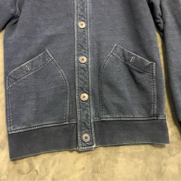 Vintage Lacoste Blue Button Down Jacket - Picture 5 of 8